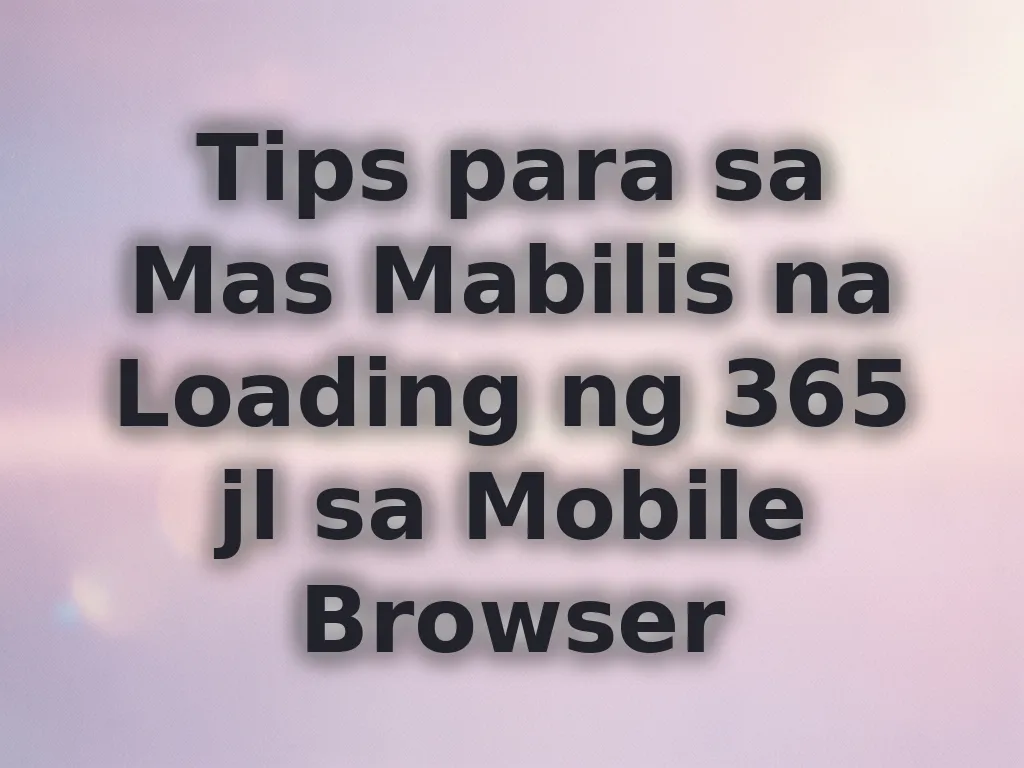 Browser optimization