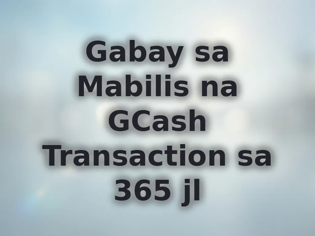 GCash Verification Tips